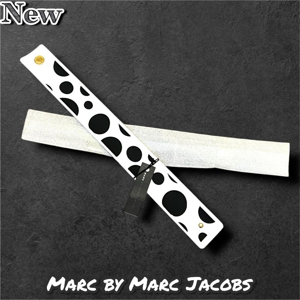 New NWT Marc by Marc Jacobs Polka Dot Snap Bracelet